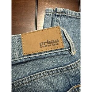 Urban Pipeline Jeans Mens 30x30 Blue Wash 100% Cotton Relaxed Straight Fit